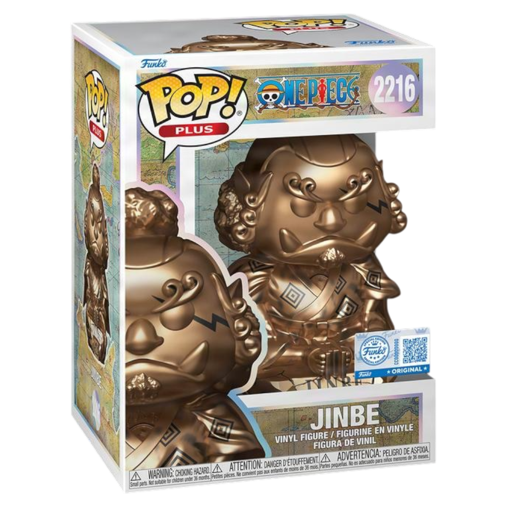 Funko Pop Puls One Piece Jinbe Statue (Bronze) #2216 w/Protector *PRE-ORDER*