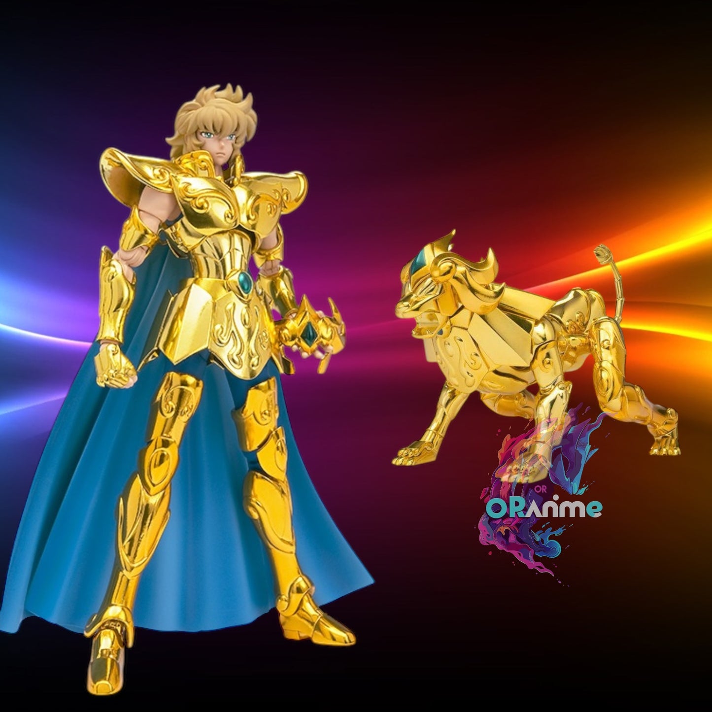 Bandai - Saint Cloth Myth EX - Leo Aiolia ♌- Gold Cloth - 1st Edition