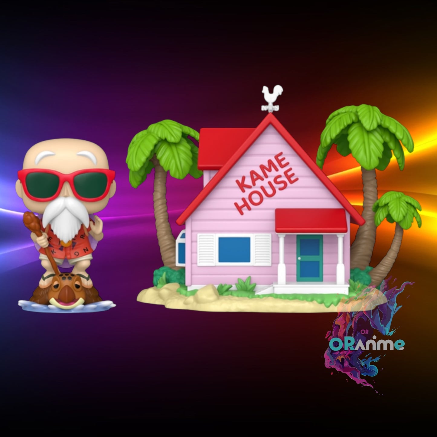 Funko Pop Town #46 Dragon Ball - Master Roshi with Kame House *PRE-ORDER*