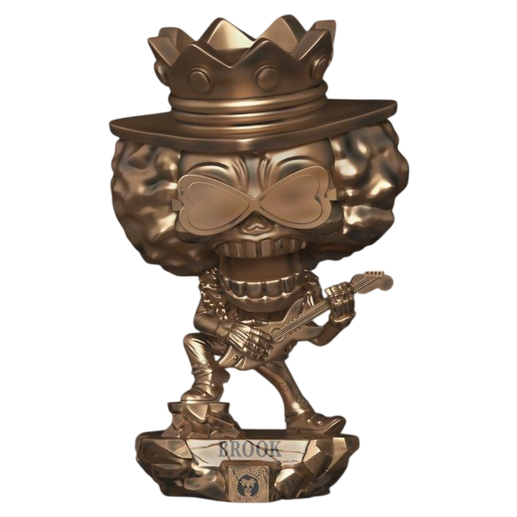Funko Pop Puls One Piece Brook Statue (Bronze) #2215 w/Protector *PRE-ORDER*