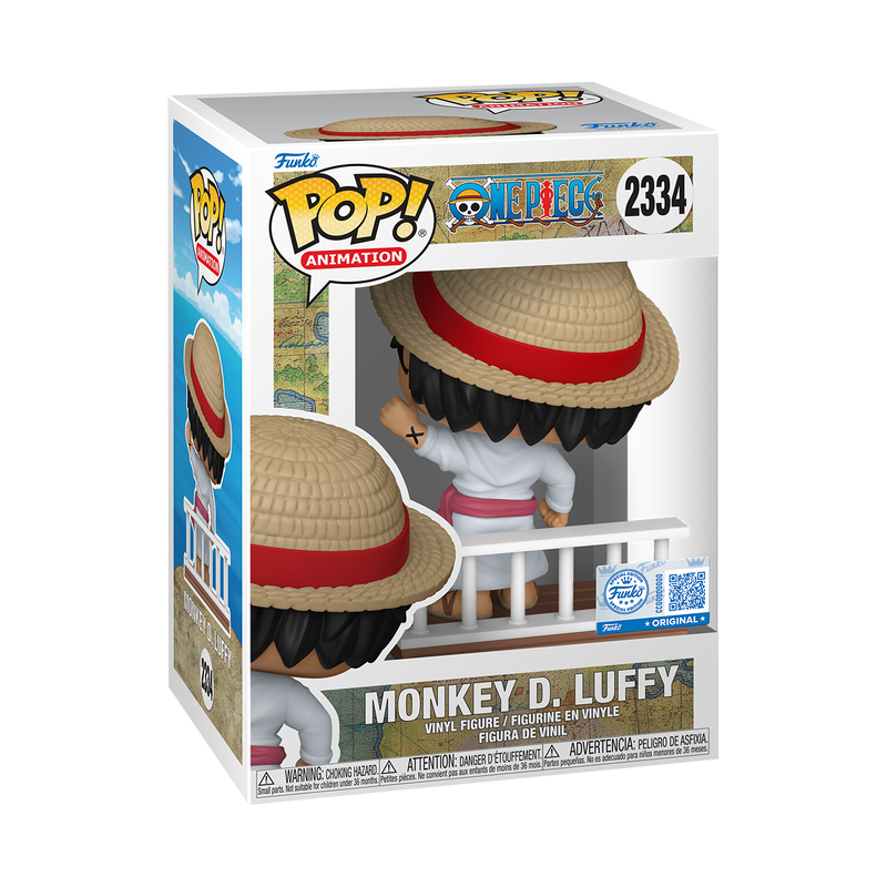 Funko Pop One Piece EE Exclusive Straw Hat Crew Monkey D. Luffy #2334