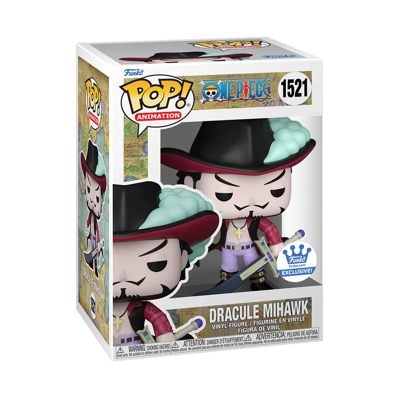 Funko Pop! One Piece - Dracule Mihawk #1521 Exclusive
