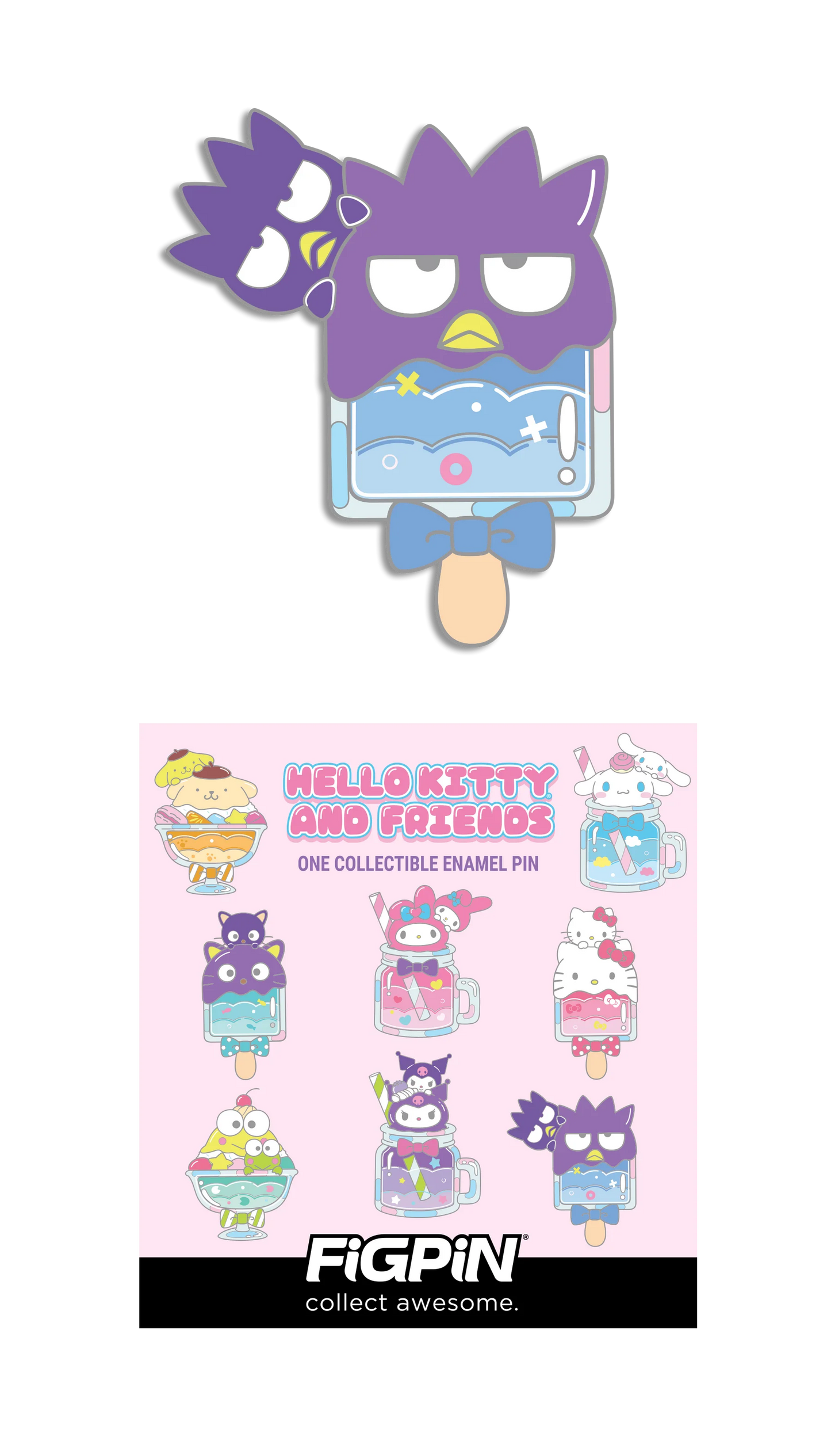 FiGPiN - Mystery Mini Pin Series 6 - Hello Kitty - Case of 10 Enamel Pin