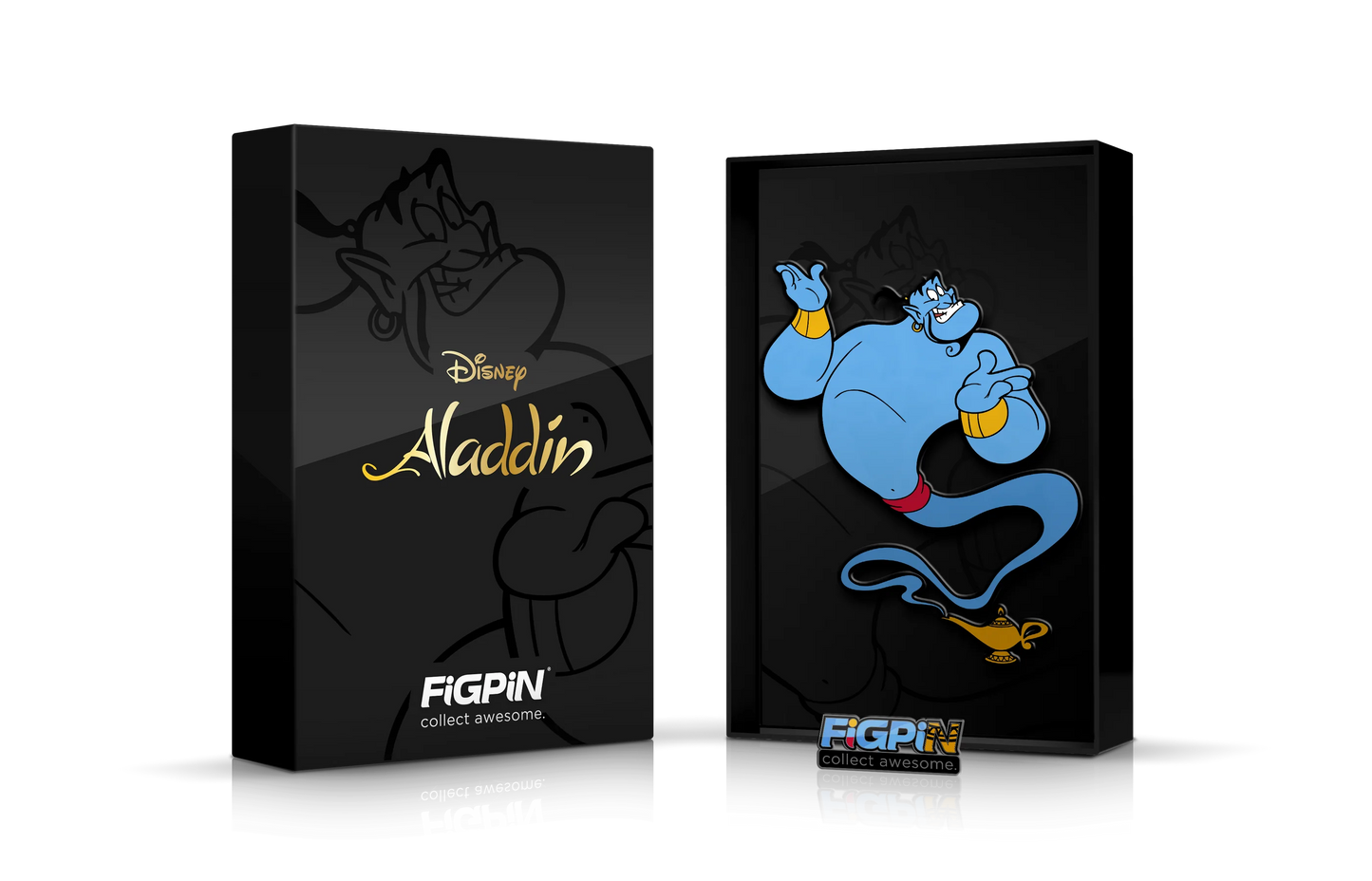 FIGPIN XL Aladdin Genie X77 Glow in the Dark Exclusive LE 500 Disney D23 Expo 2024