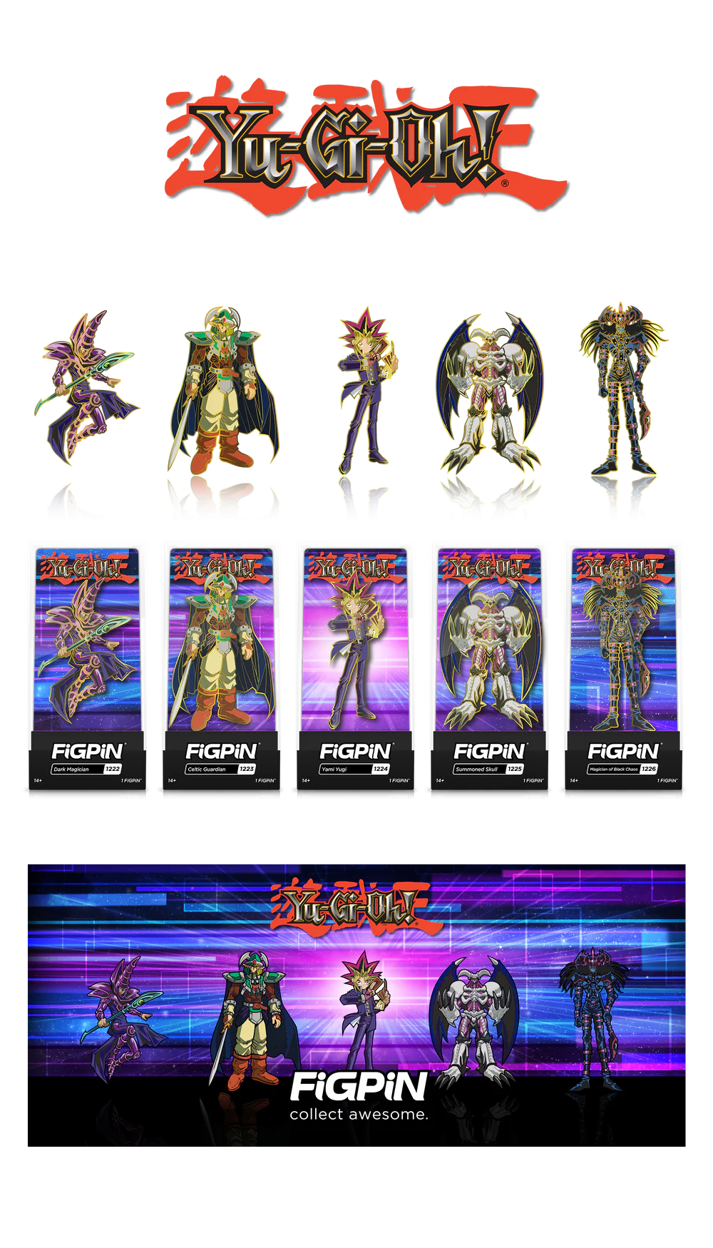FiGPiN YU-GI-OH! Deluxe Box Set 2023 Edition