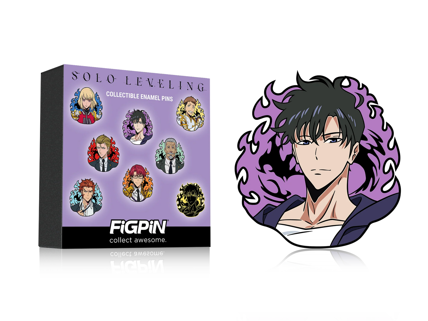 FiGPiN - Mystery Mini Pin Series 1 - Solo Leveling - 1 Blind Box Enamel Pin