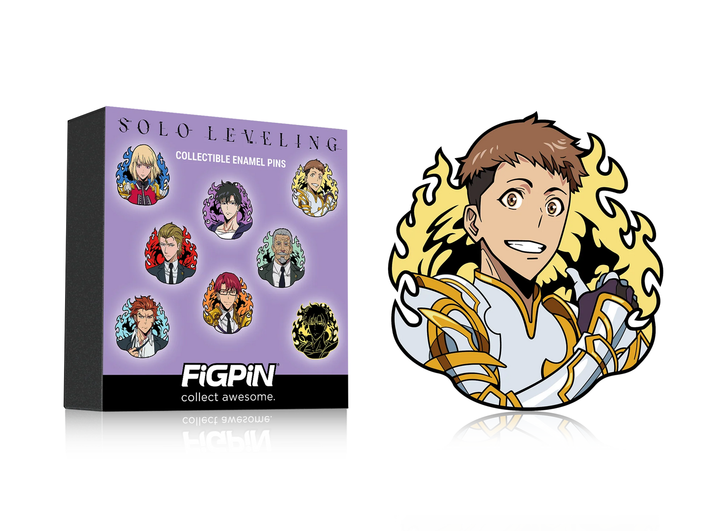 FiGPiN - Mystery Mini Pin Series 1 - Solo Leveling - 1 Blind Box Enamel Pin