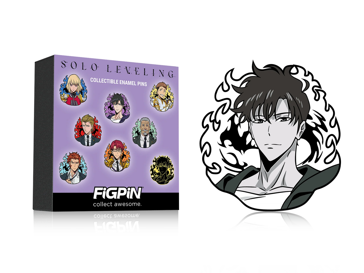 FiGPiN - Mystery Mini Pin Series 1 - Solo Leveling - 1 Blind Box Enamel Pin