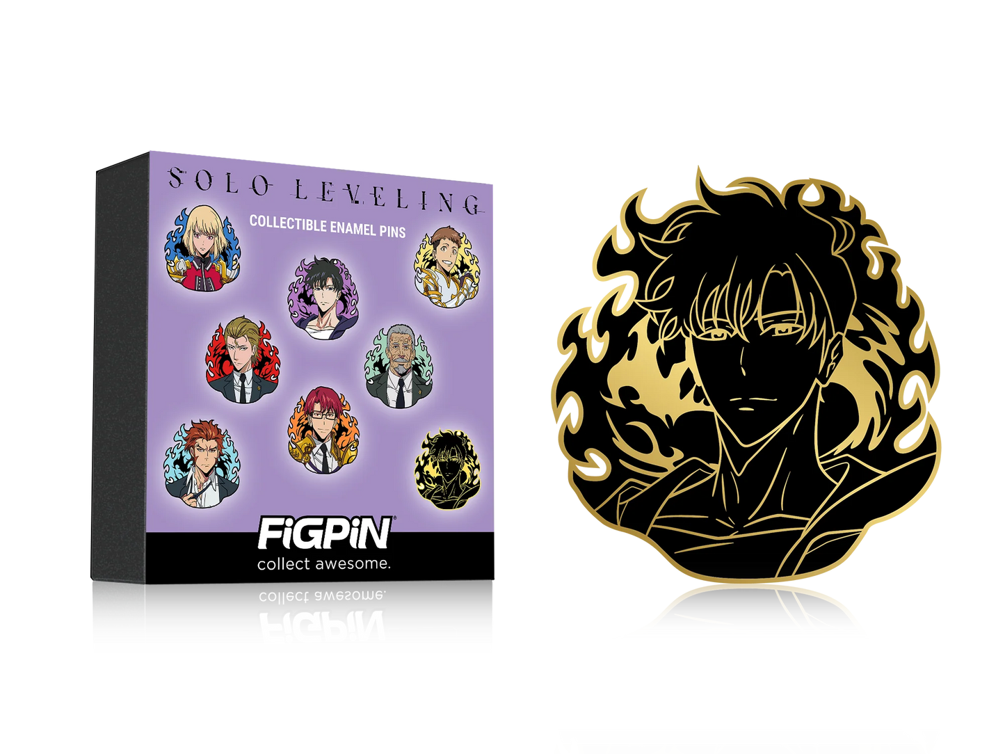 FiGPiN - Mystery Mini Pin Series 1 - Solo Leveling - 1 Blind Box Enamel Pin