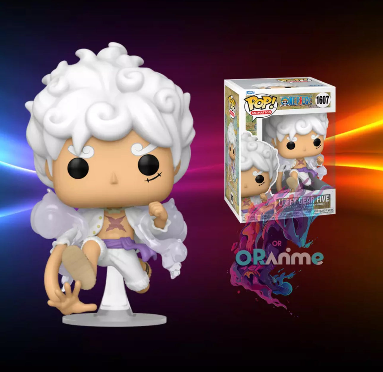 Funko Pop One Piece Luffy Gear Five 5 #1607 w/ Protector