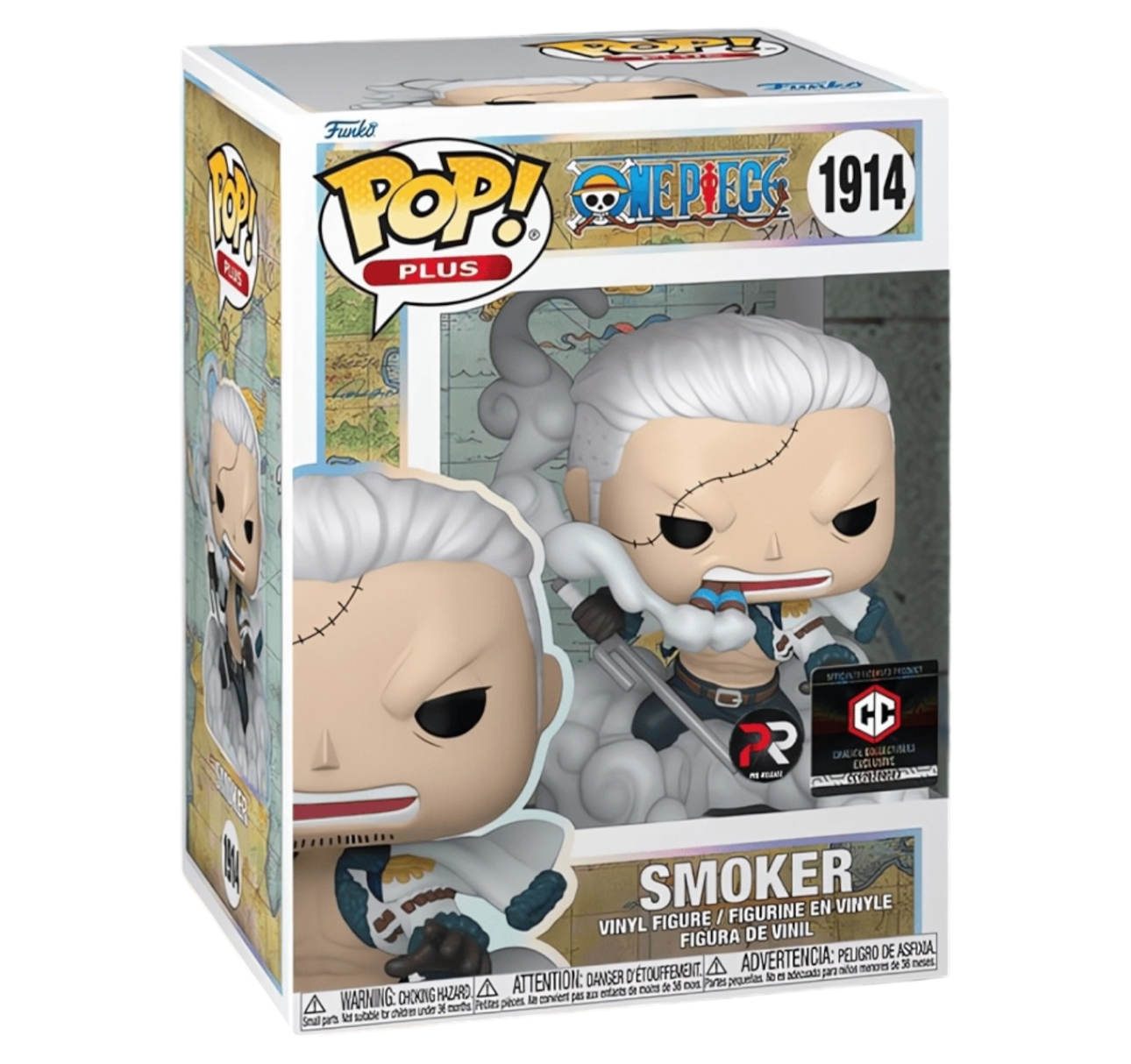 Funko Pop Plus One Piece Smoker #1914 Chalice Exclusive (PR) Sticker