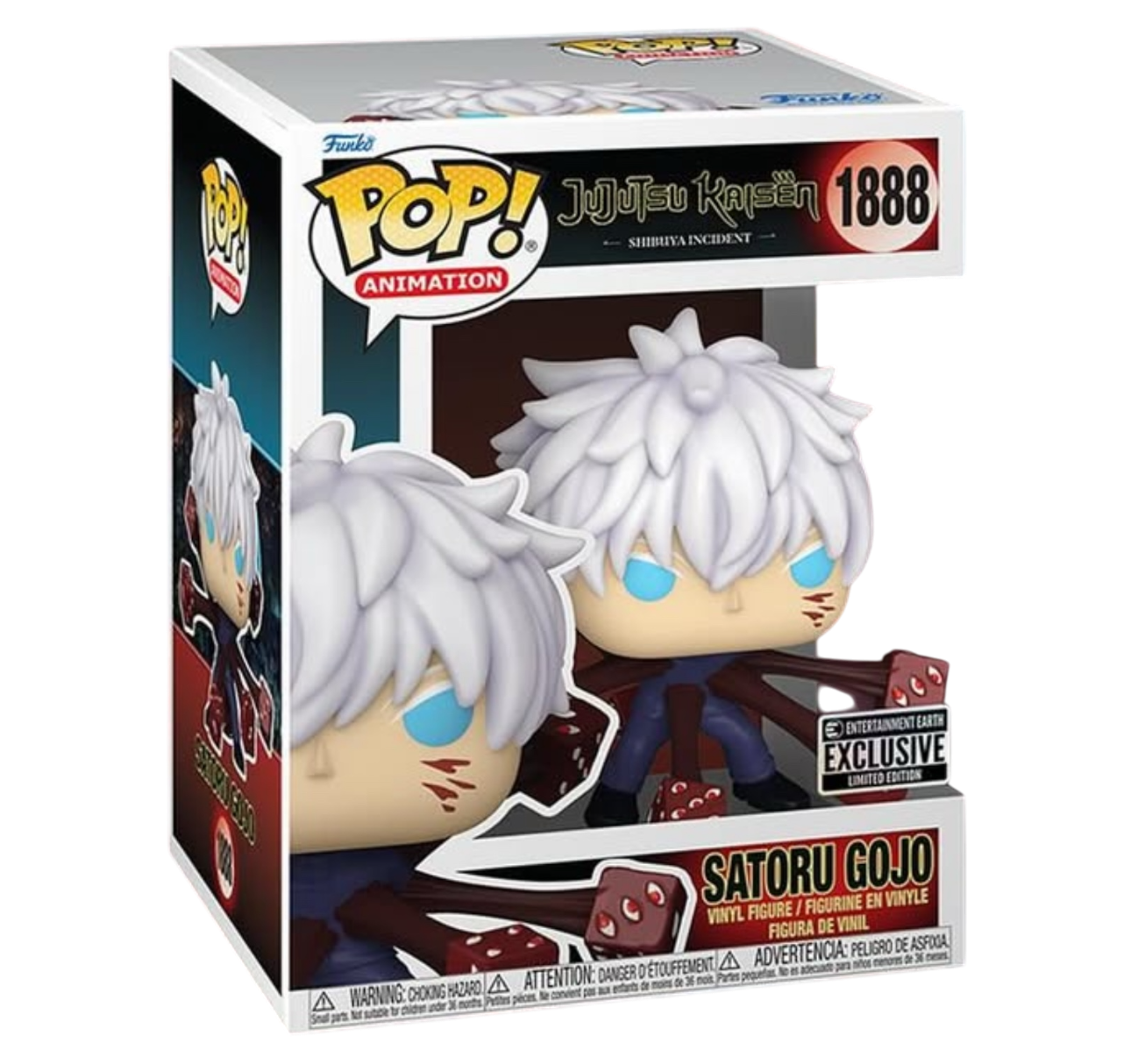 Funko Pop! Premium Jujutsu Kaisen Gojo Prision Realm #1888 EE Exclusive *PRE-ORDER*