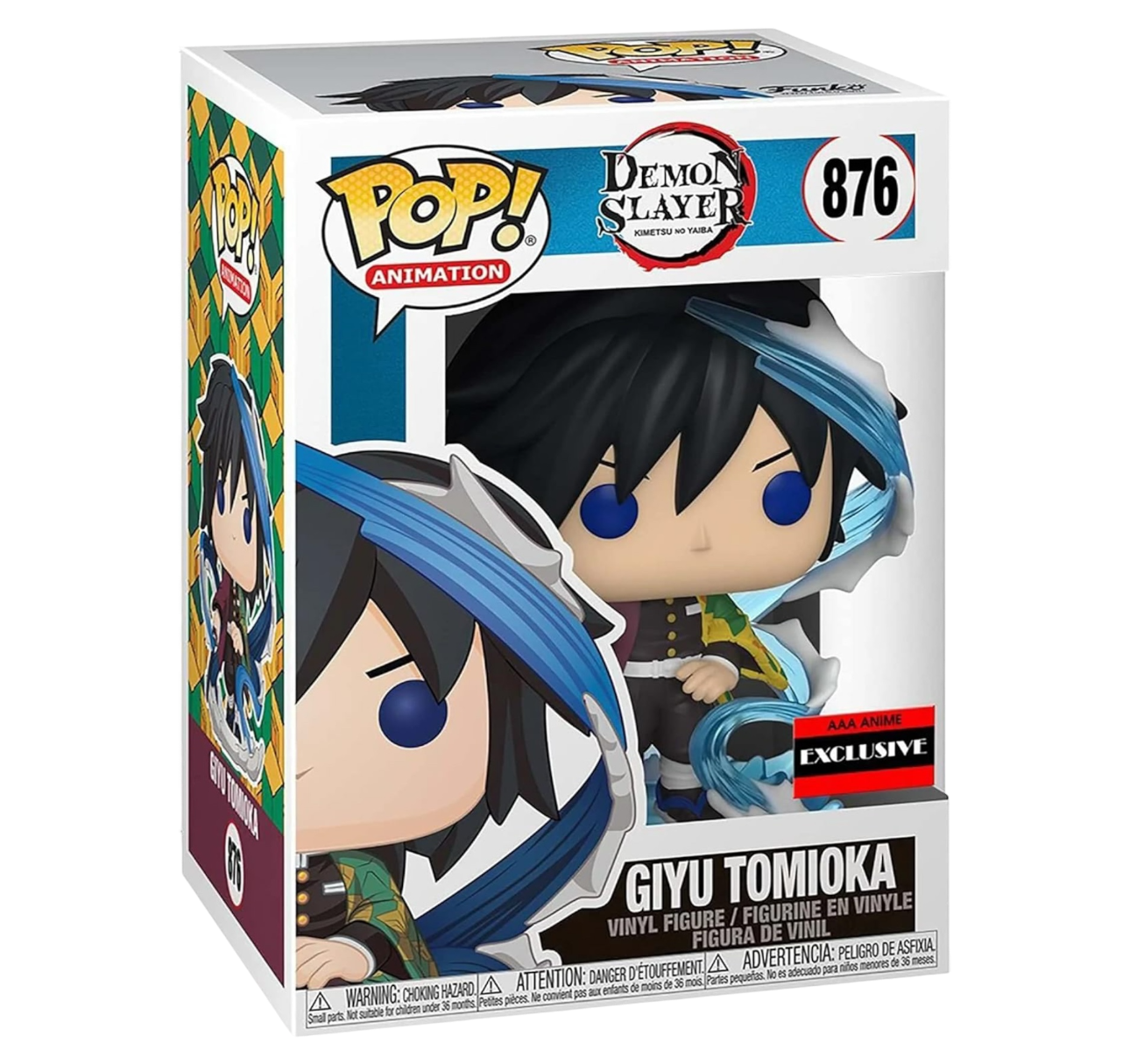 Funko Pop! Demon Slayer Giyu Tomioka #876 (AAA Anime Exclusive)