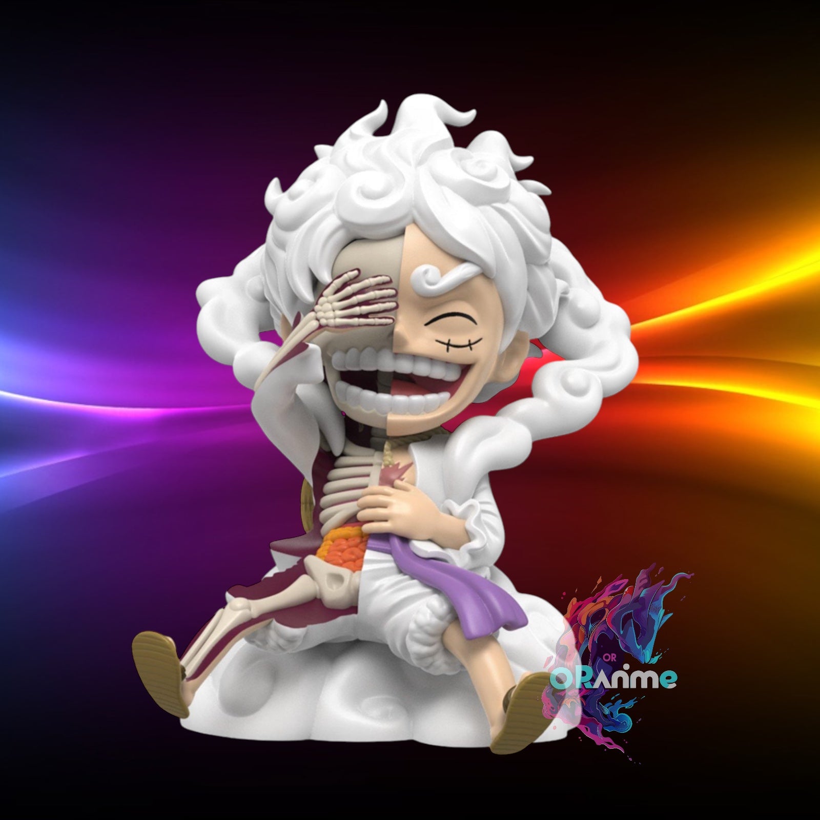 Figurine XXRAY One Piece Luffy Gear 5 le cadeau idéal en vinyle de 6 pouces pour fan de manga Figurine XXRAY One Piece Luffy Gear 5 le cadeau idéal en vinyle de 6 pouces pour fan de manga