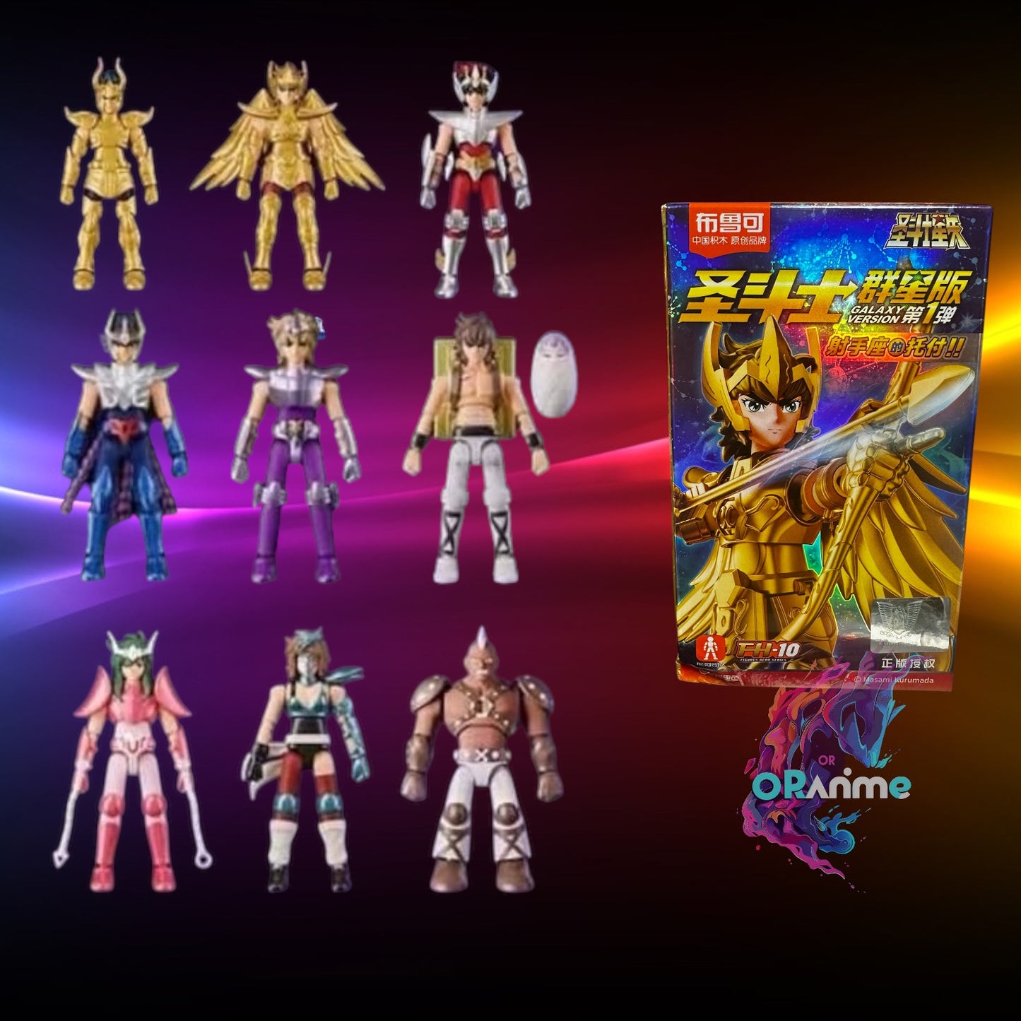 Blokees Saint Seiya Star Edition Action Figure assemble model toy 1 Blind Box