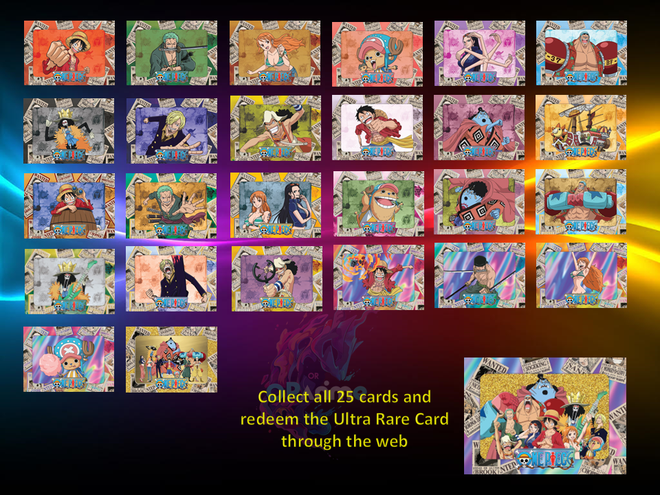 CYBERCEL - One Piece Series 1 - 1 Box