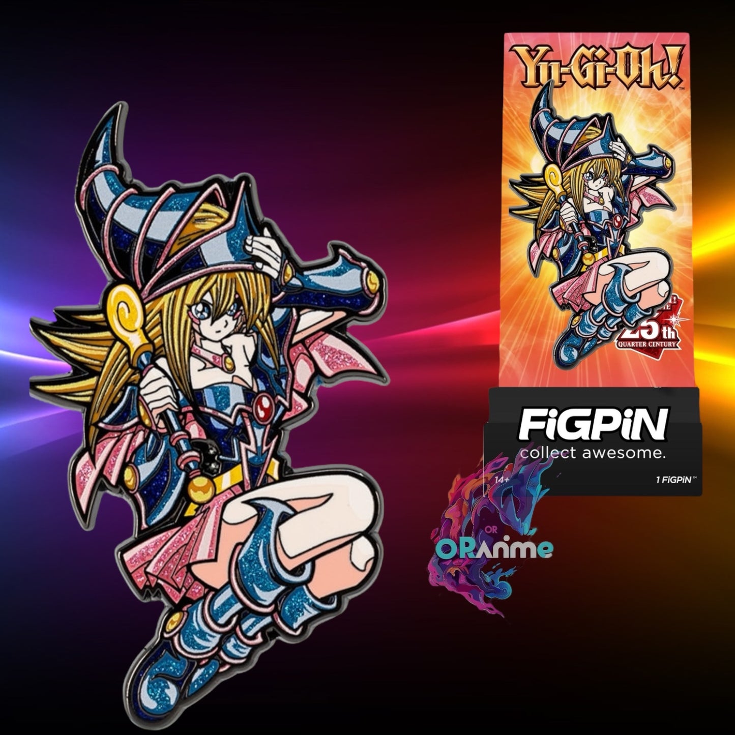FiGPiN Yu-Gi-Oh!: Dark Magician Girl #1805 LE 1000 Walmart Collector Con Exclusive