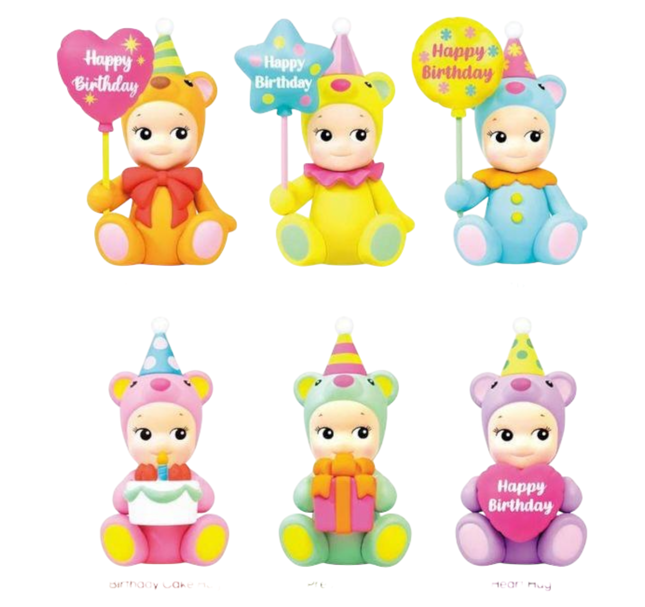 Sonny Angel - Happy Birthday Gift Bear Series, 1 Blind Box