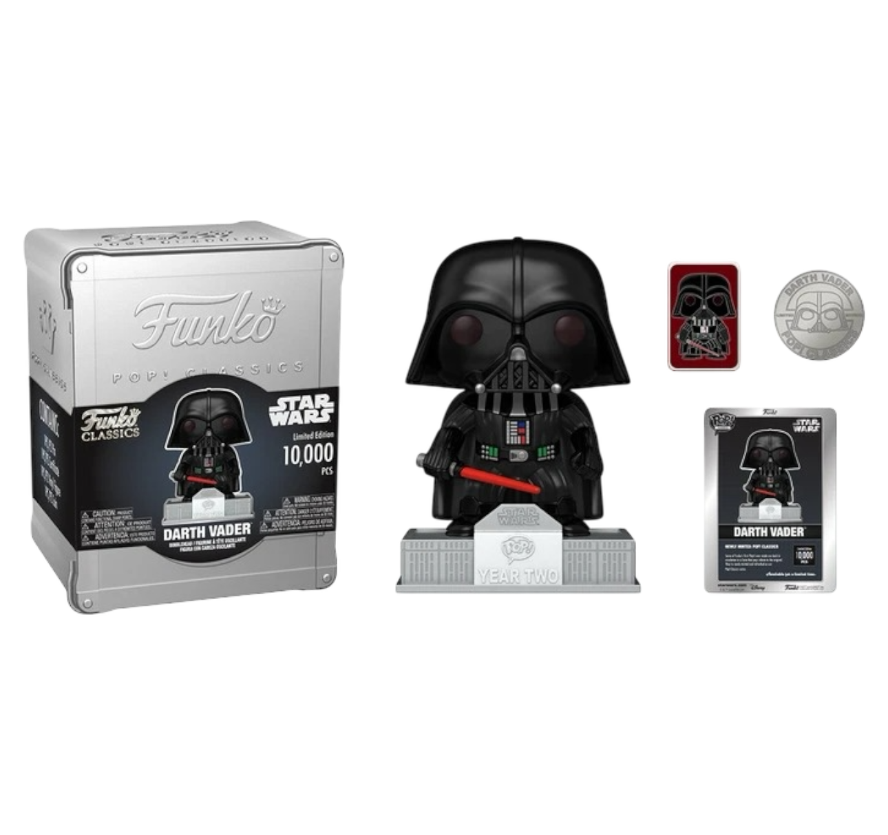 Funko Pop Classics Darth Vader Star Wars Funko Shop Exclusive 10,000 Pcs