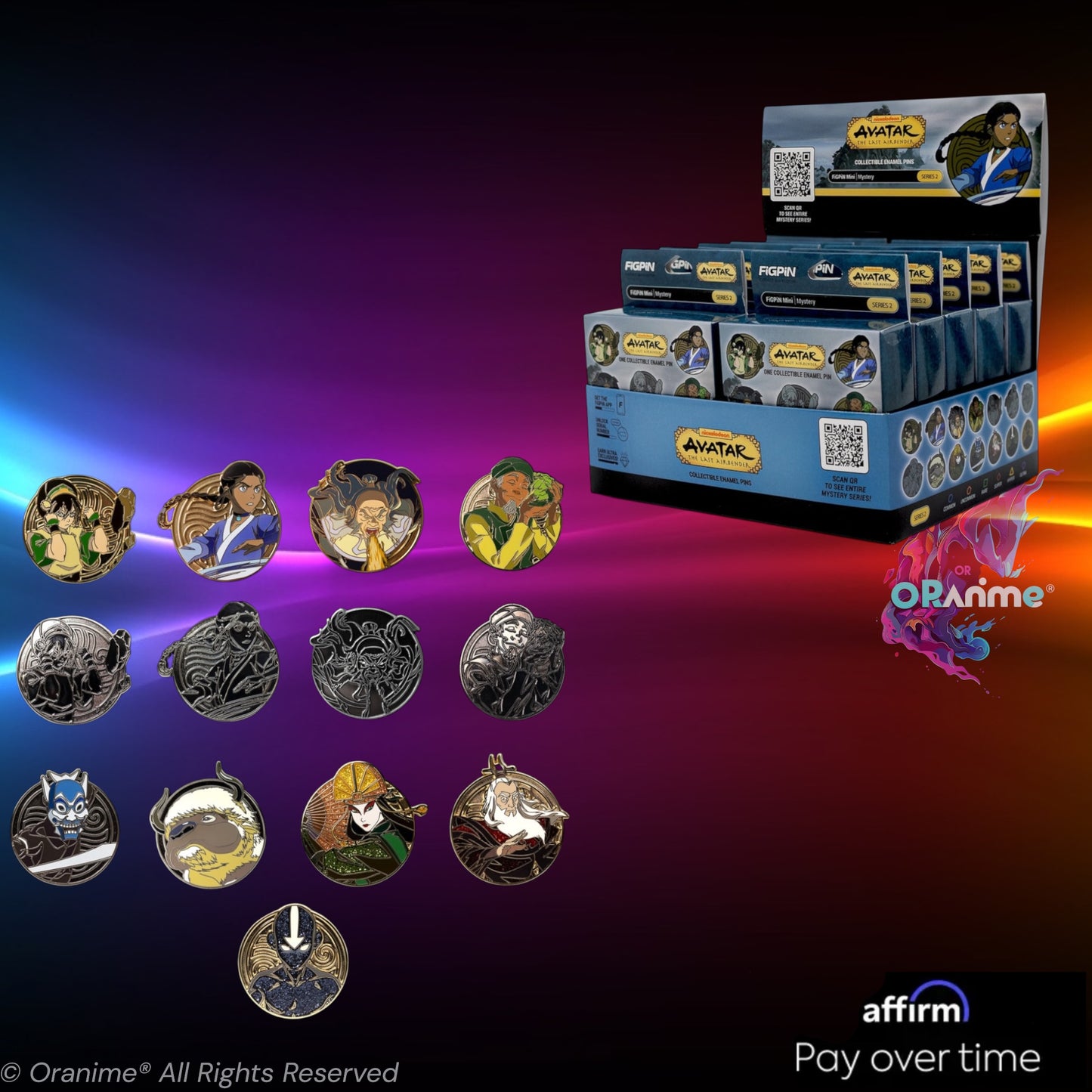 FiGPiN - Mystery Mini Pin Series 2 - Avatar: The Last Airbender Enamel Pin