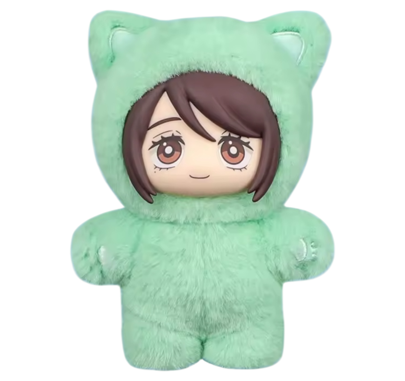 Eaki Jujutsu Kaisen Cat Ear Plushie Series Anime Keychain - Blind Box