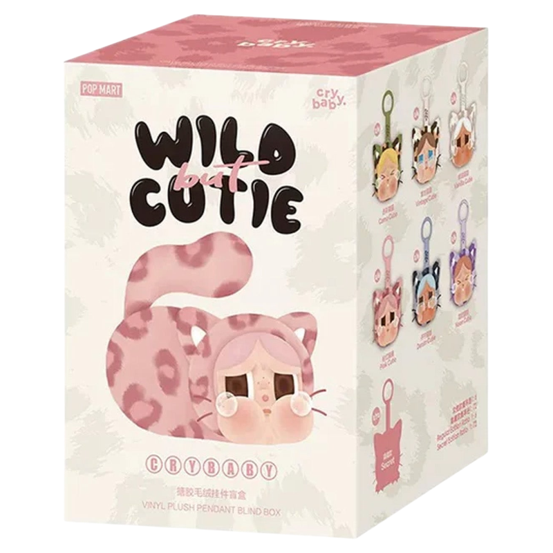 Pop Mart - CRYBABY Wild but Cutie Series - Vinyl Plush Pendant - Blind Box