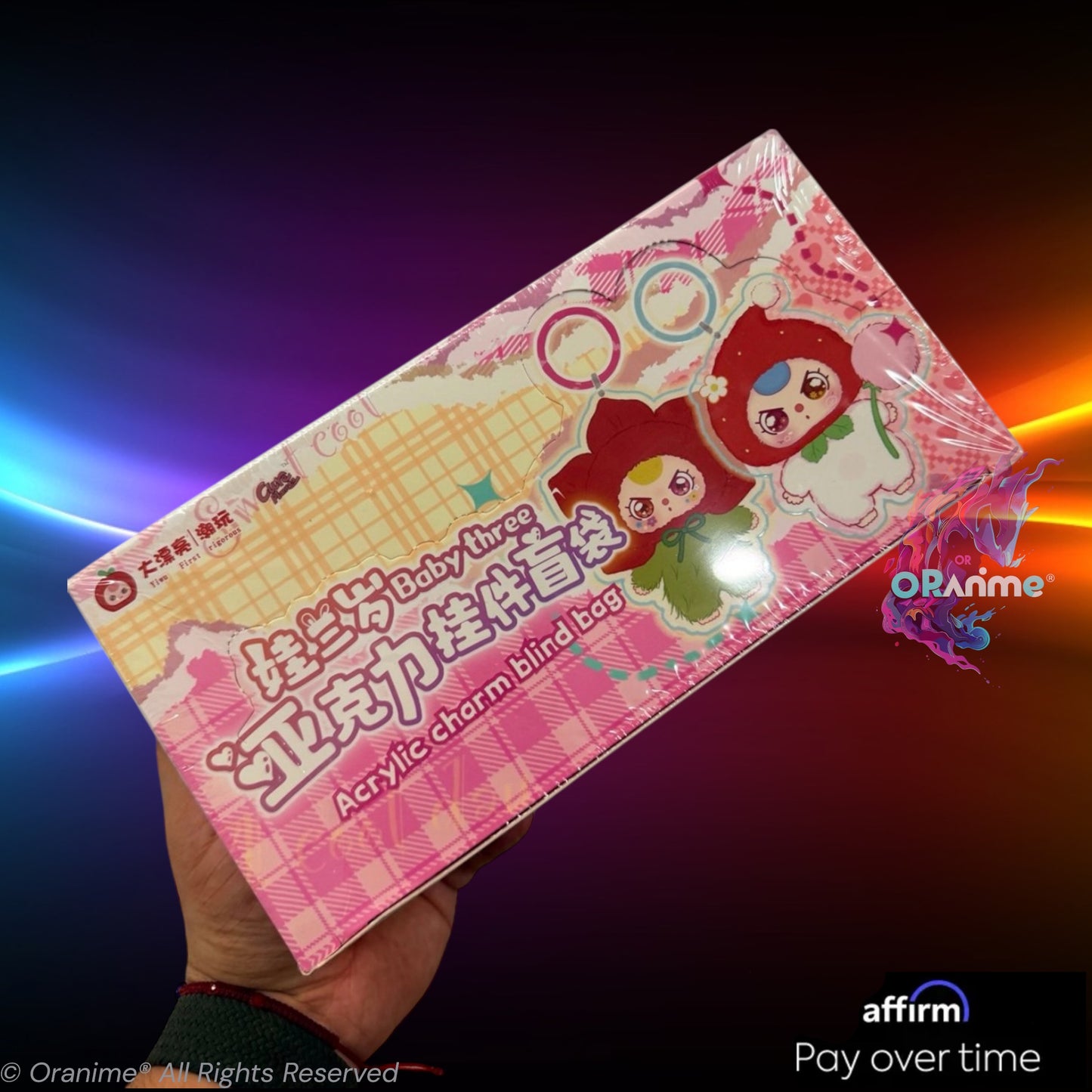 Baby Three Acrylic Chram Blind Bag