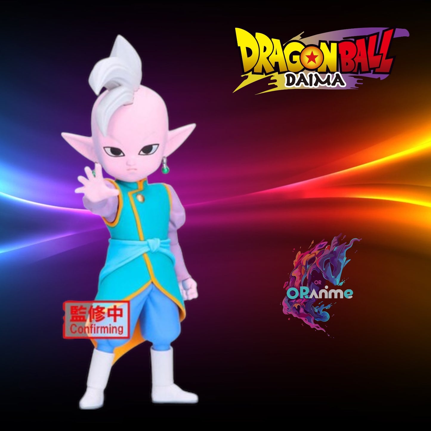 BanPresto Dragon Ball Daima Supreme Kai Mini Figure with Panel