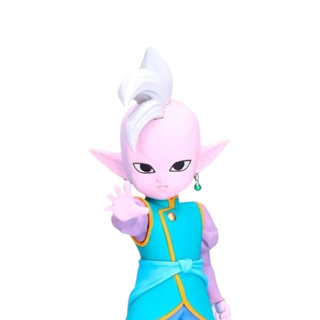 BanPresto Dragon Ball Daima Supreme Kai Mini Figure with Panel