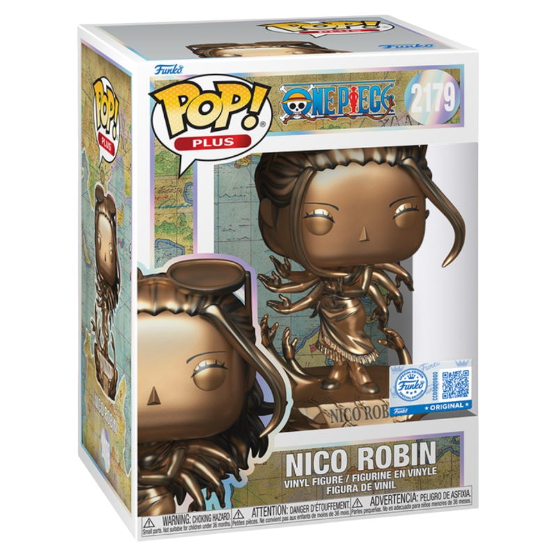 Funko Pop Puls One Piece Nico Robin Statue (Bronze) #2179 w/Protector *PRE-ORDER*