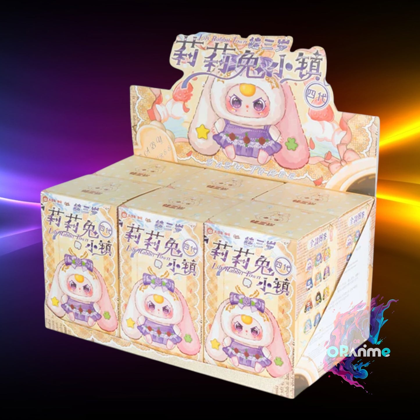 Baby Three Lily Rabbit Town V4 Blind Box