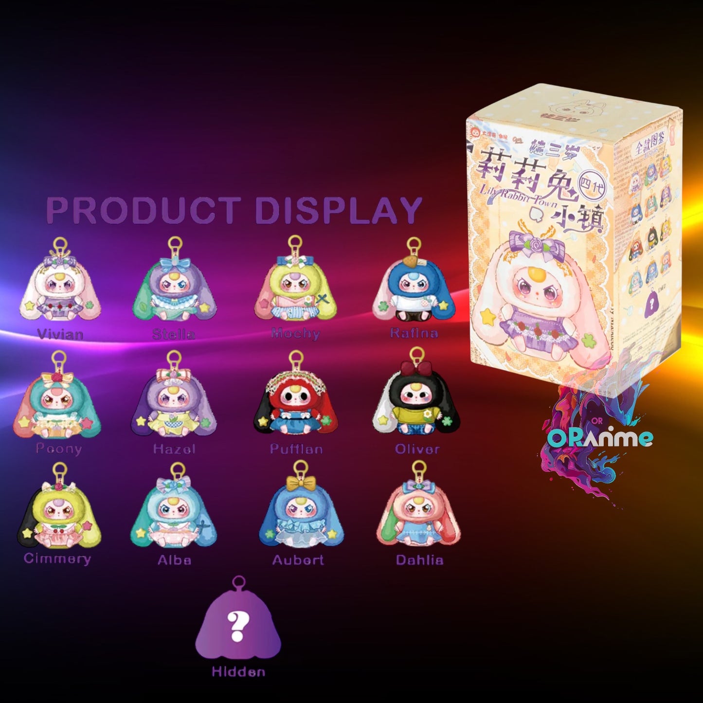 Baby Three Lily Rabbit Town V4 Blind Box