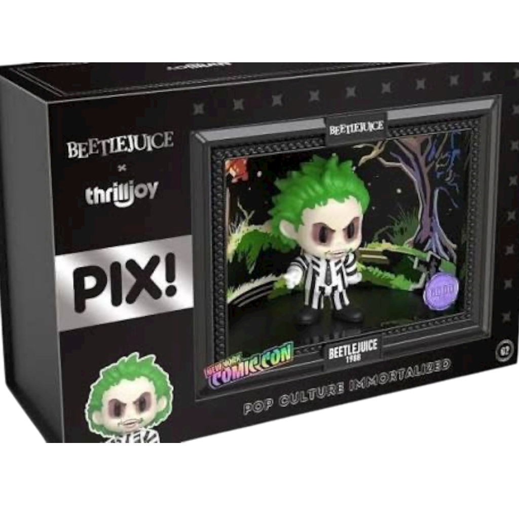 Thrilljoy PIX! Beetlejuice 1988 - LE 6000 NYCC 2024 Sticker Exclusive