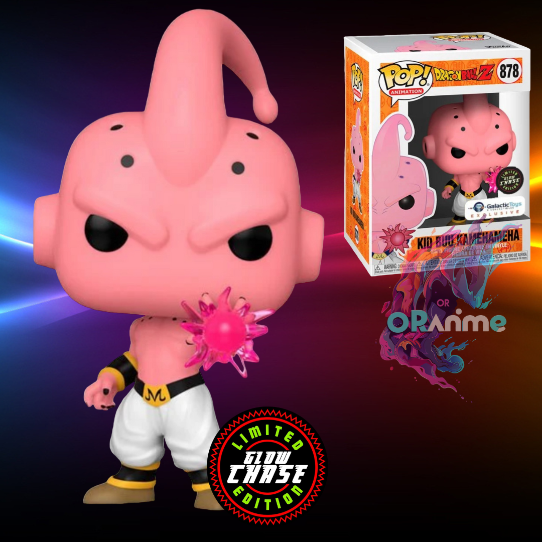 Funko Pop! Animation Dragon Ball Z - Kid Buu Kamehameha # 878 CHASE Galactic Toys