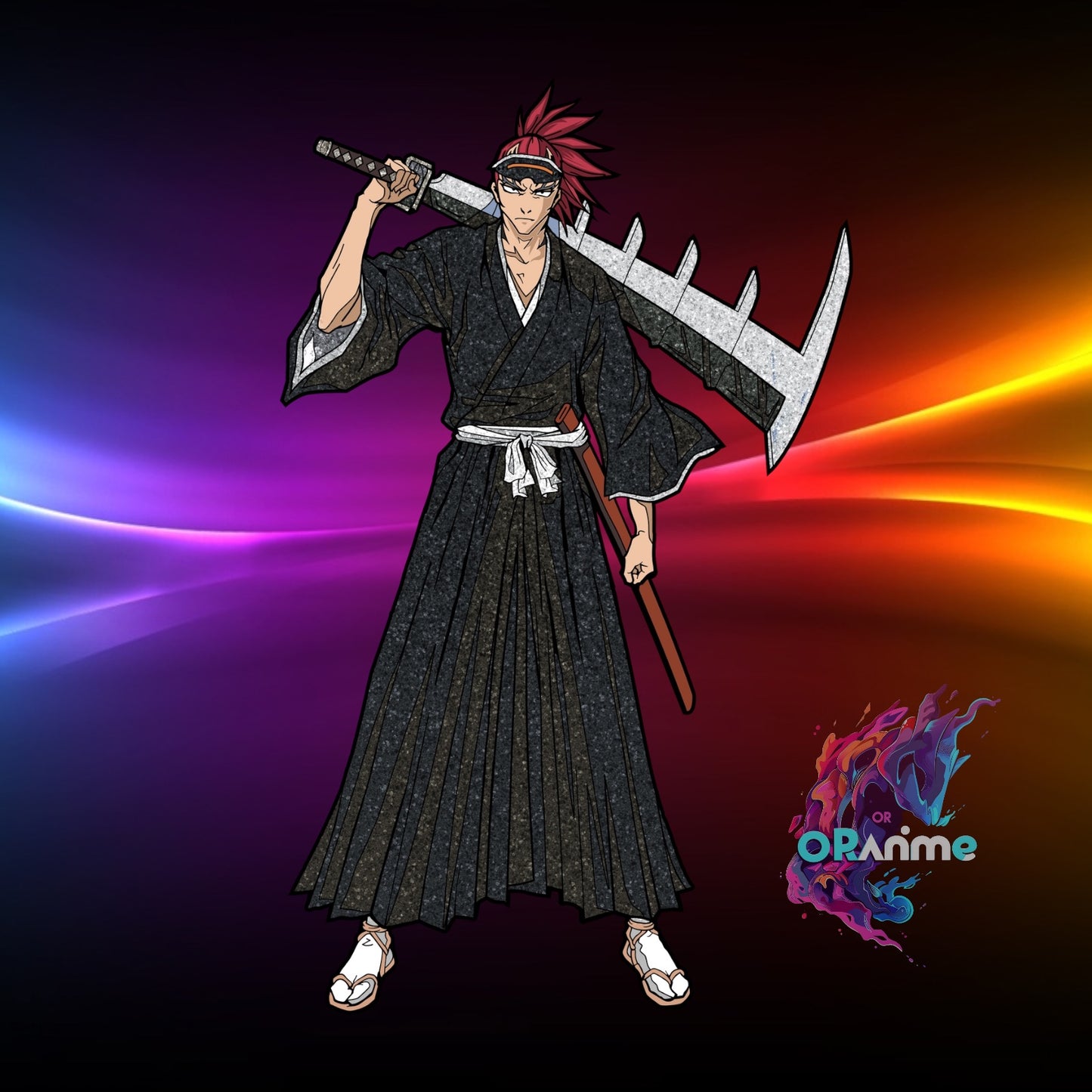 FiGPiN BLEACH: Renji Abarai #1400 LE 300 FiGPiN Exclusive