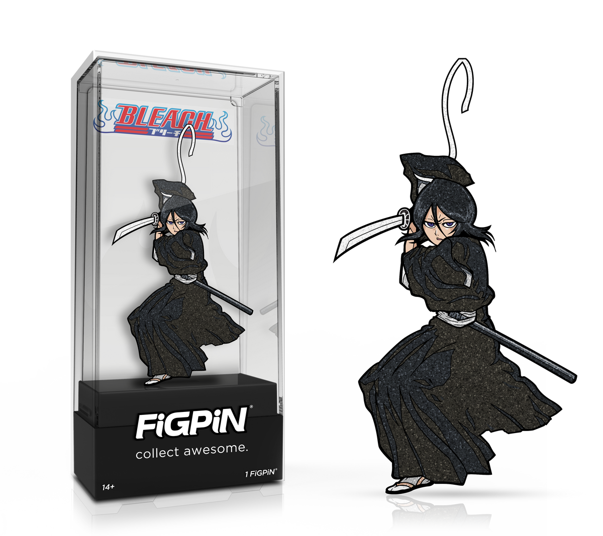 FiGPiN BLEACH: Rukia Kuchiki #1398 LE 300 FiGPiN Exclusive