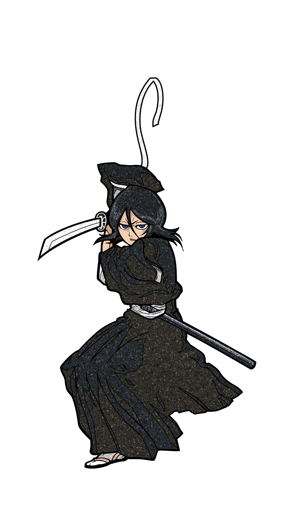FiGPiN BLEACH: Rukia Kuchiki #1398 LE 300 FiGPiN Exclusive
