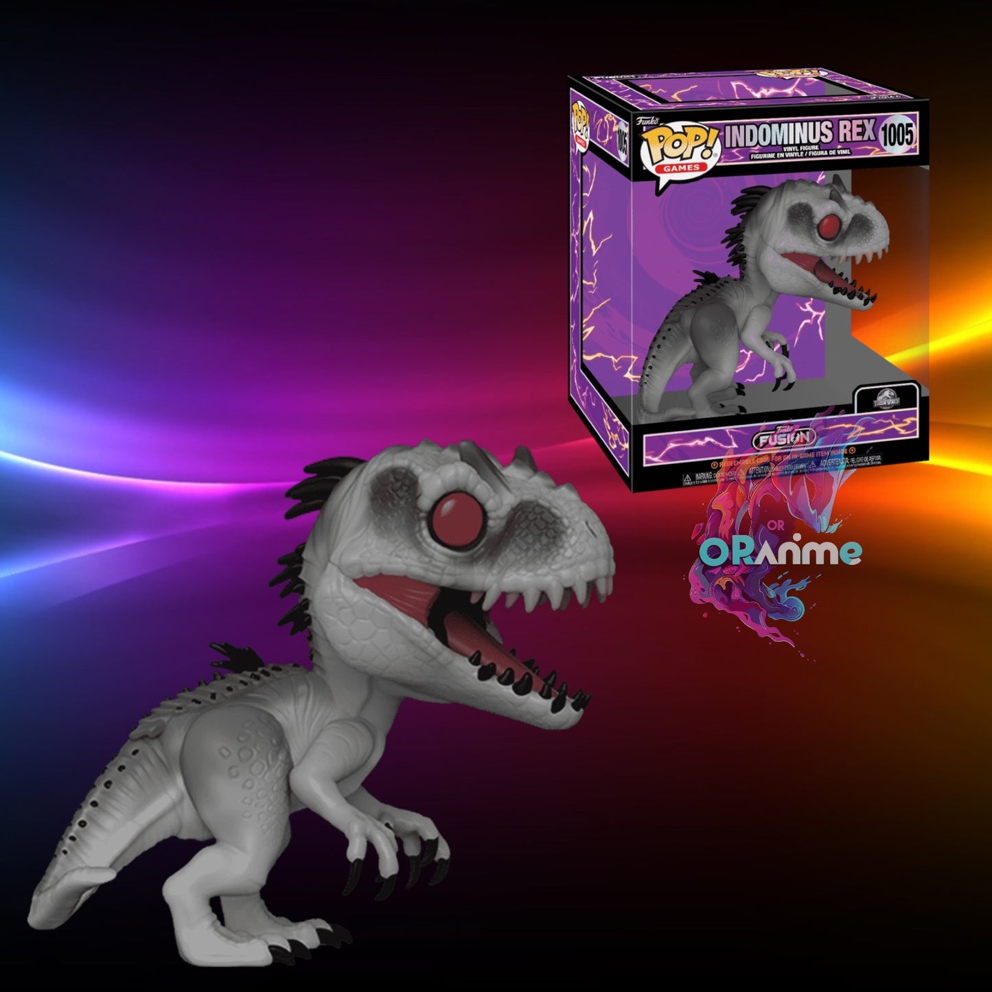 Funko Fusion Indominus Rex Super Funko Pop! Vinyl Figure