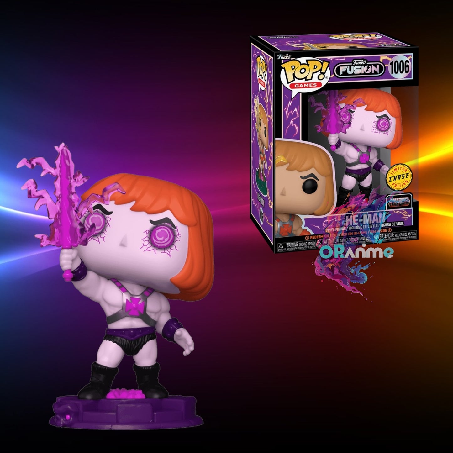 Funko Fusion He-Man Funko Pop! Vinyl Figure #1006 *CHASE*