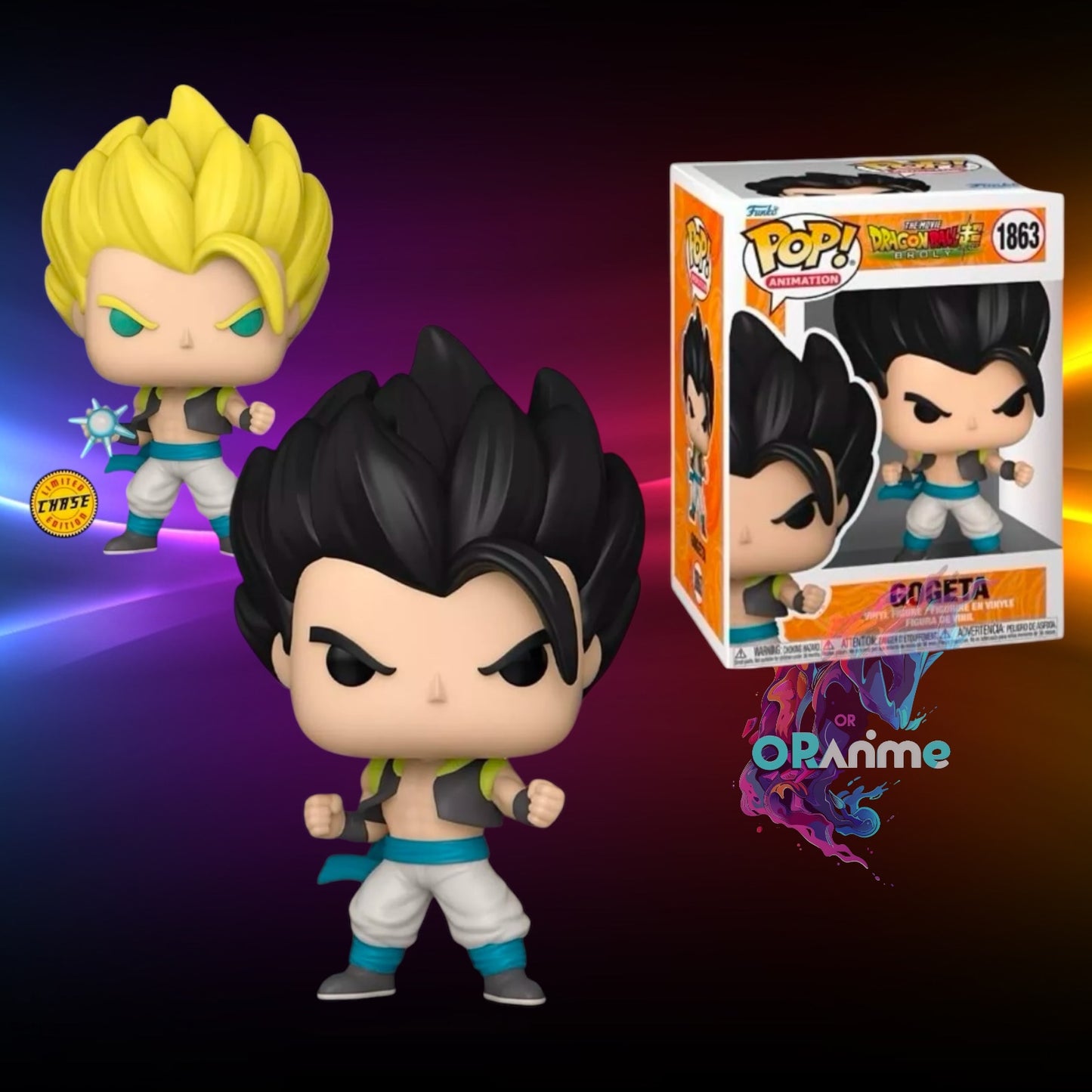 Funko Pop! - Dragon Ball Super Broly Gogeta Chance of Chase