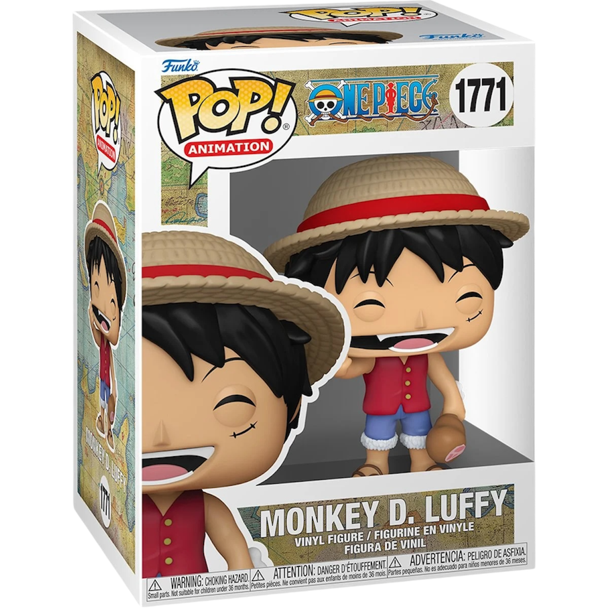 Funko Pop! One Piece Luffy (2024) Vinyl Figure #1771