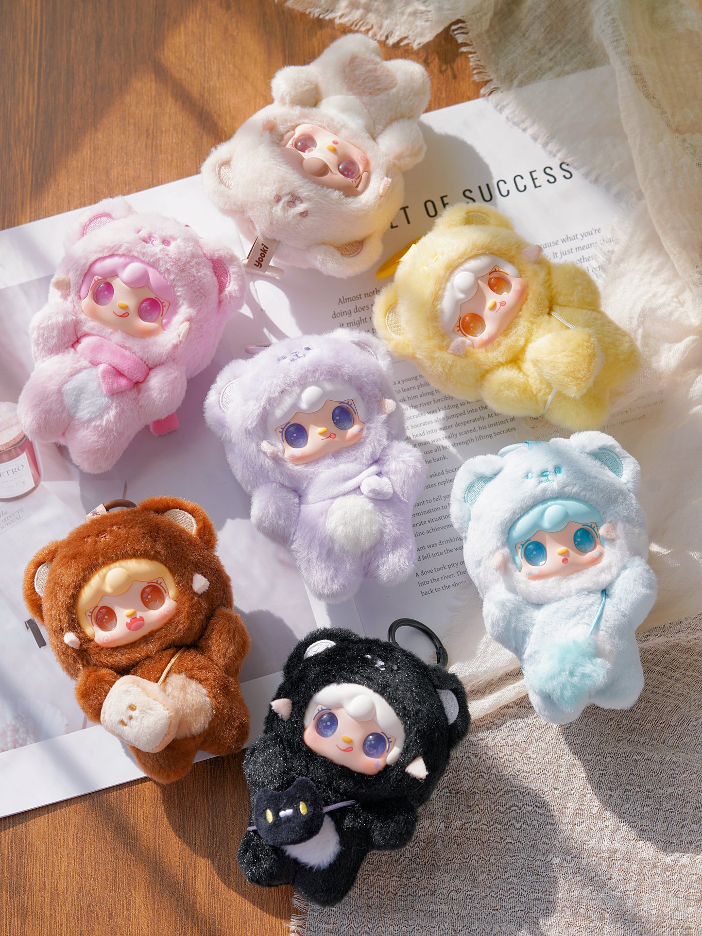 Yooki V4 Take A Bite Of Bear Series Plush Blind Box