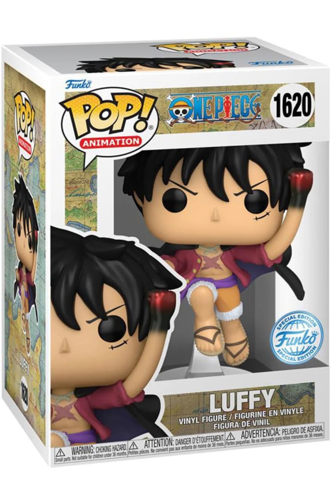 Funko Pop! One Piece - Luffy Uppercut Funko - Special Edition