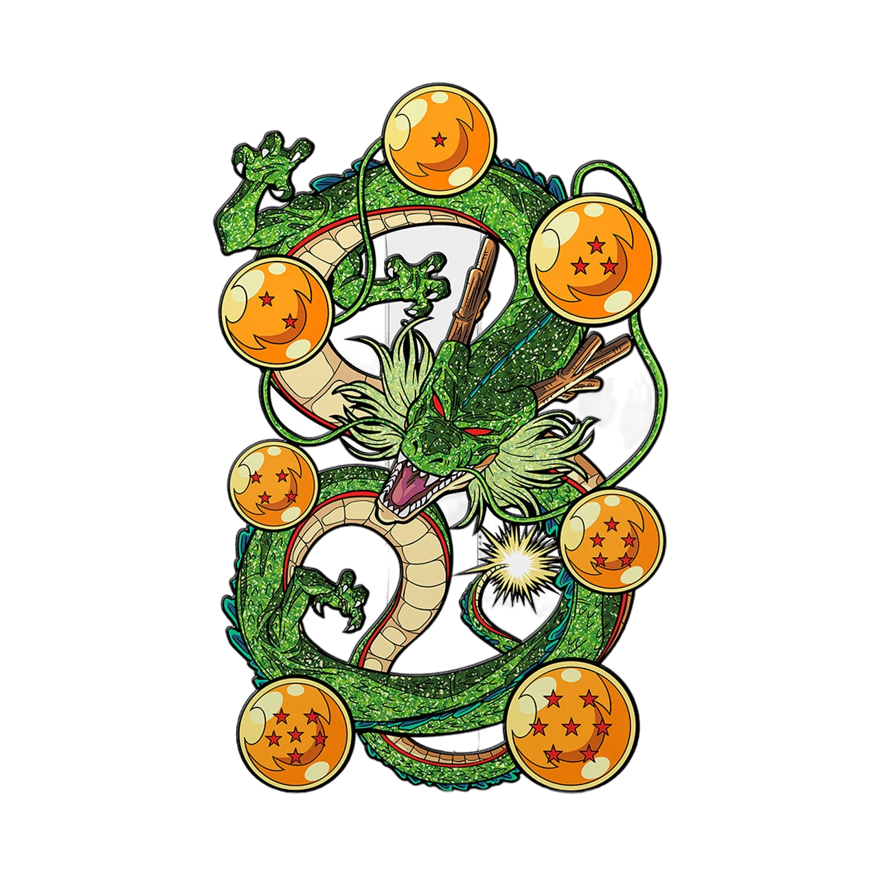FiGPiN XL Dragon Ball Z - Shenron - Glitter - Funimation Exclusive X52 - Locked