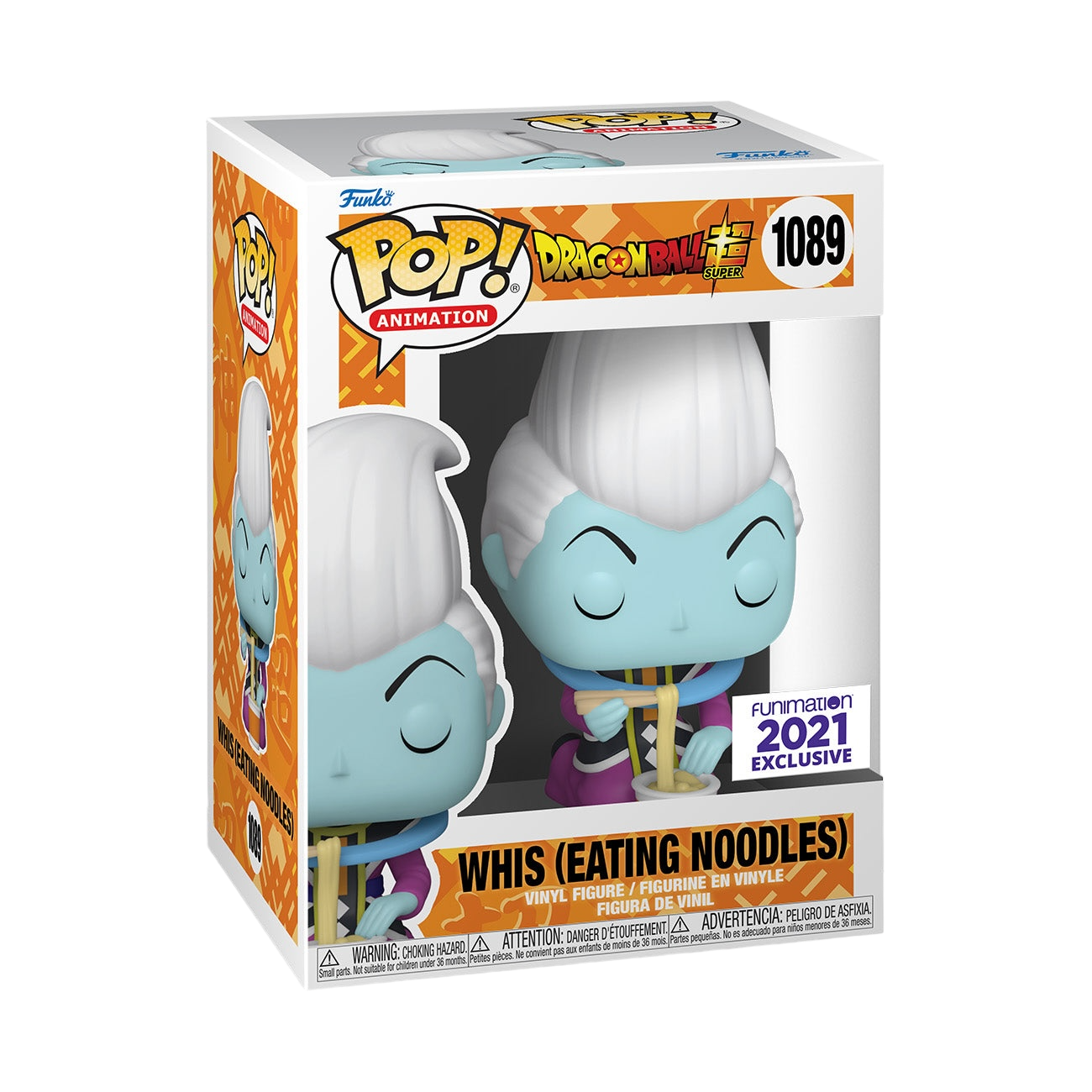 Funko Pop! Dragon Ball - Whis Eating Noodles #1089 Funimation
