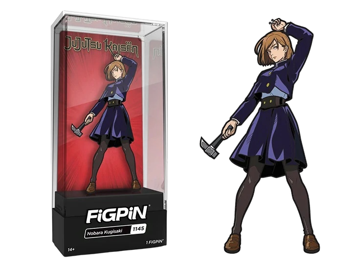 FiGPIN Jujutsu Kaisen Nobara With Hammer SDCC 2023 Exclusive # 1145 LE 1500