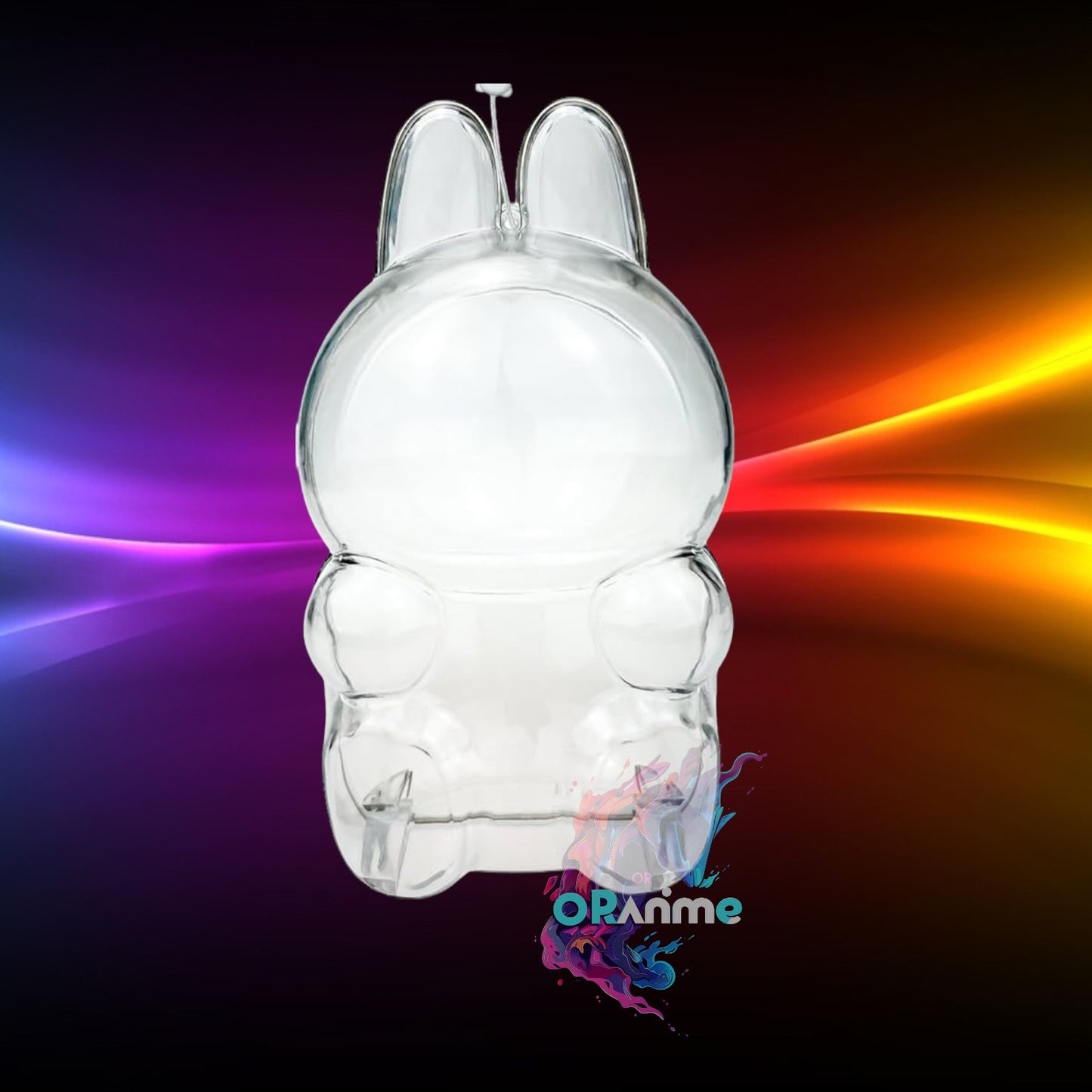 Transparent Protective Cover - Labubu Have a Seat