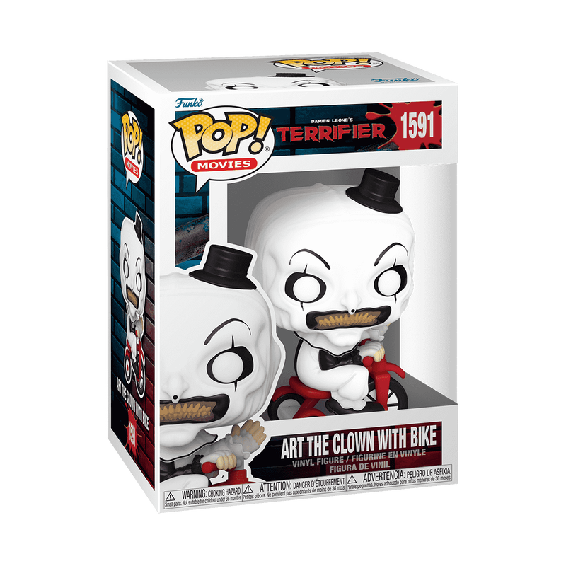 Funko Pop Terrifier Art The Clown with Bike #1591
