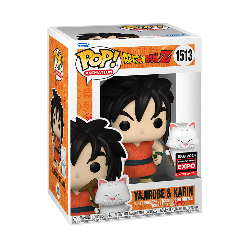Funko Pop Dragon Ball Z - Yajirobe & Karin #1513 - C2E2 Shared Sticker