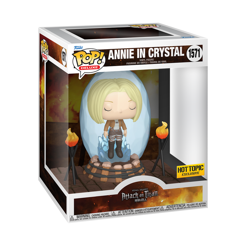 Funko Pop! Attack on Titan Final Season - Annie in Crystal #1571 - HOT TOPIC